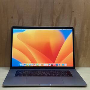 Macbook Pro A1707 2017◆Core i7-7920HQ◆メモリ16GB◆SSD512GB◆Radeon Pro 555◆タッチバー