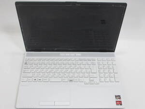  ☆富士通 FUJITSU☆LIFEBOOK AH43/F1☆FMVA43F1WG☆液体こぼれ　通電不可　メモリ　SSD無し☆ジャンク品 