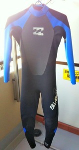 TD0123 Billabong Intruder 5/4/3mm Back Zip ウェット スーツ