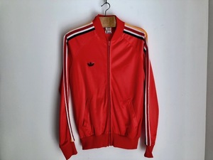 アディダス 西ドイツ製 ADHモデル トリコロールカラージャージ ヴィンテージ 70s adidas made in west germanyビックプリント トリコロール