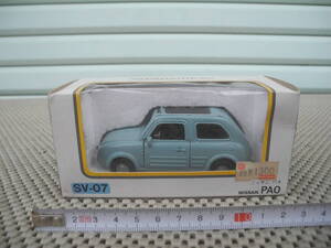 【新品未開封】日産 パオ Diapet PAOSIDE Yonezawa ヨネザワ 1/40 NISSAN PAO ダイヤペット SV-07 ミニカー