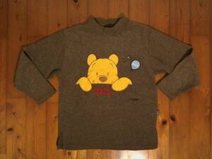 ★サイズ不明☆Disney Pooh★パイル地　プルオーバー 薄手トレーナー　Tシャツ 