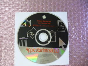 ★中古★Apple 漢字Talk7.5 システムソフトウェア PowerMacintosh 7200, 7600, 8500, 9500用 Version 7.5.3 CD-ROM インストールディスク