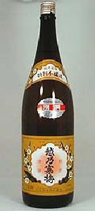 石本酒造 別撰 越乃寒梅 吟醸 1800ｍｌ（日本酒）