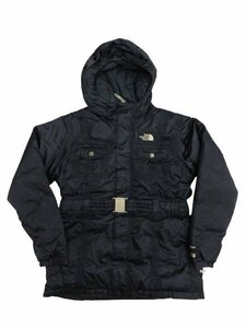 ザノースフェイス ダウンジャケット サイズL/G GIRLS/FILLES ブラック THE NORTH FACE 中古品[C133U037]