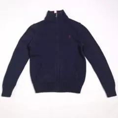 POLO RALPH LAUREN コットン ジップニット ドライバーズニット