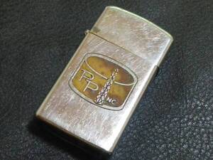 ZIPPO 1974年 PP INC. ヴィンテージ 企業もの タンク？ タワー？ アンテナ？ 昭和49年 一部難あり ウイック・インナーパッド無し