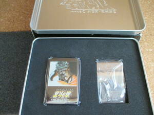 ZIPPO 『北斗の拳 世紀末覇者 武論尊 原哲夫 マネークリップ付き 限定品』2004年3月製造 オイルライター ジッポー 廃版激レア 未使用品