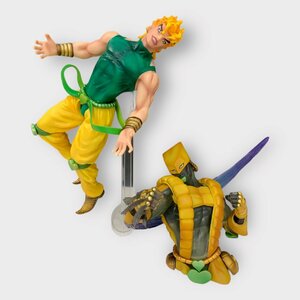 DIO＆ザ・ワールド　2種セット 「ジョジョの奇妙な冒険」 DXF THE RIVAL vs1 ～オールスターバトルDIO～　フィギュア★高さ約17cm〈F3.A