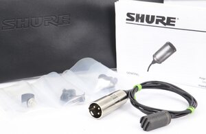 【 極美品 | 動作正常 】 SHURE ダイナミックマイク SM11-CN 【 ダイナミック型 】