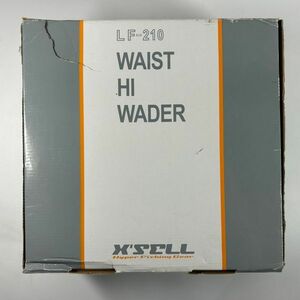 XSELL エクセル ウェスト ハイ ウェーダー インナーメッシュ付き LF-210 Mサイズ　(管理番号：OKU4032)