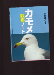 【濡れジワあり】カモメ観察ノート　永井真人写真・文　文一総合出版　(図説　図鑑