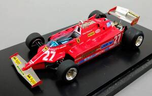 素人製作品　タメオ 1/43 Ferrari 126CX