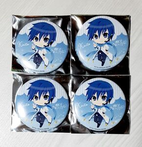 ◆初音ミク◆ アート展 初音ミク・クロニクル 缶バッジ (KAITO) 4個セット ／ nekosumi SD 【新品】