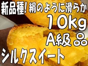 10kg【シルクスイート】A級品☆超希少☆新品種☆しっとり滑らか甘いさつまいも