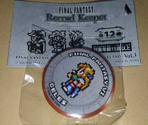 FFRK ファイナルファンタジー レコードキーパー レコパ セリス 缶バッジ 未開封 新品 FF6