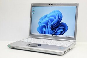 1円スタート ノートパソコン Windows11 Panasonic レッツノート CF-SV7 メモリ8GB 第8世代 Core i5 SSD256GB Windows10 12.1 カメラ