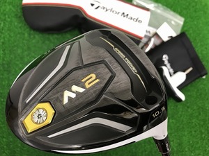 テーラーメイド TaylorMade 美品 M2 ドライバー1W 10.5 TM1-216 R 46インチ 男性メンズ右利き ゴルファーGOLFの魅力