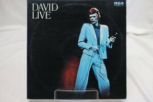 [TK3360LP] LP デビッド・ボウイー・ライブ(David Live) 国内盤 二枚組 見開きジャケ ライナーノーツ 歌詞 