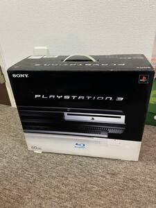 PS3 本体 CECHA00 PS2 ソフト対応 60GB 日本製 厚型 初期型 プレステ3 本体のみ 動作未確認 