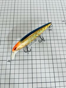 レイダウンミノーMID110HF BR-228Hブリーディングゴールドシャイナー ノリーズ LAYDOWN MINNOW MID 110HF NORIES ハイフローティング