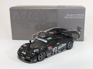 TSM MINI-GT 1/64 McLaren マクラーレン F1 GTR #59 1995 Le Mans 24Hr ルマン24時間 Winner (LHD) MGT00534-L 京商 トミカサイズ