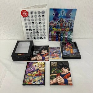 4140　【動作確認未・ジャンク】ドラゴンボールＺ 神と神 特別限定版 Blu-ray DVD フィギュア　箱入り　※クリアファイル付き