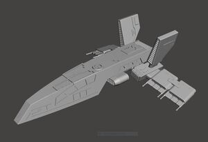 HWK-290 ライト・フレーター HWK-290 Hawk Series light freighter STAR WARS スターウォーズ 3Dプリント 未塗装・未組立