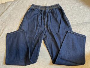 【新品未使用】BEAMS DENIM EASY PANTS ボトムス パンツ ウエストゴム