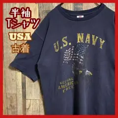 USA製 ヴィンテージ 鷹 鷲 イーグル メンズ 古着 90s 半袖 Tシャツ