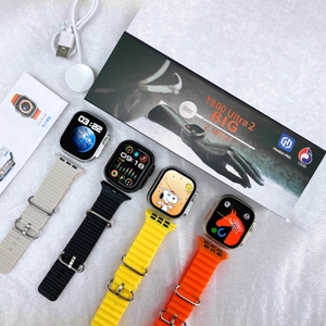 58個 新品 Apple Watch Ultra2 big 62 pcs 代替品 2.19インチ 大画面 スマートウォッチ 通話 音楽 多機能 健康 スポーツ 防水 android