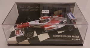 ★ ミニチャンプス 1/43 PANASONIC TOYOTA TF104 No.17 O.PANIS ★