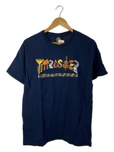 THRASHER◆Tシャツ/L/コットン/NVY/FILLMORE LOGO