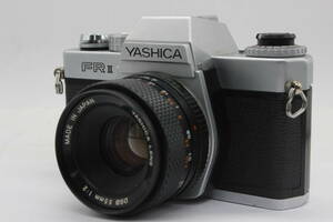 【返品保証】 ヤシカ Yashica FR II DSB 55mm F2 ボディレンズセット v1050