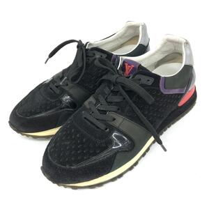 ◆LOUIS VUITTON ルイヴィトン スニーカー 37◆ ブラック レディース 靴 シューズ sneakers