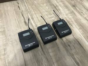 【3個セット】SENNHEISER ゼンハイザー トランスミッター SK 300 ew 300 G3