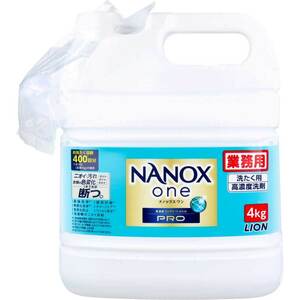 まとめ得 業務用 NANOX one(ナノックスワン) 高濃度コンプリートジェル PRO 4kg x [4個] /k
