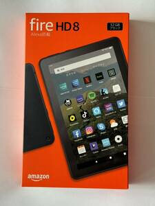 Amazon 第10世代 Fire HD 8 タブレット ブラック (8インチHDディスプレイ) 32GB 新品未開封品