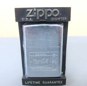 2306Ｈ★未使用　Zippo　Coca-Cola　ジッポ コカ・コーラ　1992年★