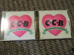 ◇C‐C‐B/The Best of C‐C‐B vol.1 vol.2◇CD2枚で　Romanticが止まらない　Lucky Chanceをもう一度　瞳少女　信じていれば　送185