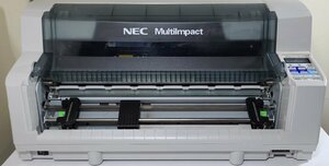 【埼玉発】【NEC】MultiImpact 700JAN　ドットインパクトプリンタ　★PC接続確認済・動作確認済★（11-1391）