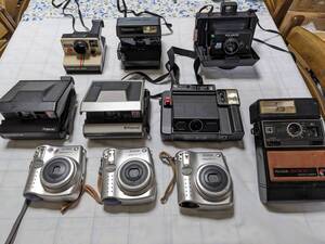 ★10台まとめ★ ポラロイド Polaroid インスタント FUJIFILM チェキ Cheki 等 / 動作未確認 　 #1775_10_50