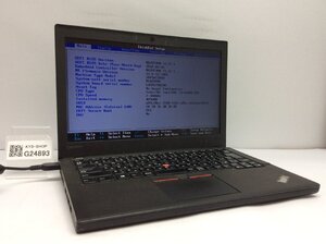 ジャンク/ LENOVO 20F5A13P00 ThinkPad X260 Intel Core i3-6100U メモリ4.1GB ストレージ無し 【G24893】