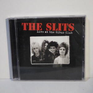 海外盤【CD】The Slits Live at the Gibus Club スリッツ【中古品】78年パリでのライヴ録音