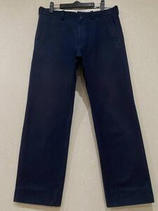 ★YAECA ヤエカ/CHINO CLOTH PANTS 13608/チノパンツ/72 ネイビー