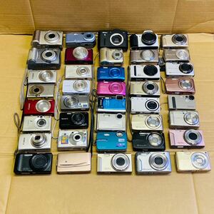 (美品)CANON IXY180 CANON IXY200 CASIO HS NIKON PowerShot デジタルカメラ 40台(SN001)