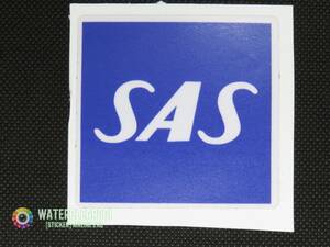 ◇◆31028-ExHS◆◇[STICKER＊AIRLINE] SASスカンジナビア航空＠PVC