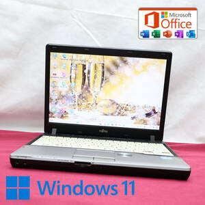 ★完動品 高性能3世代i5！500GB★P772/G Core i5-3340M Win11 MS Office 中古品 ノートPC★P73129