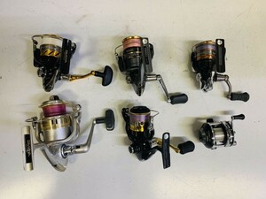 K320-I50-1483 SHIMANO DAIWAなど スピニング ベイトリール 6点セット PE ナイロン付き