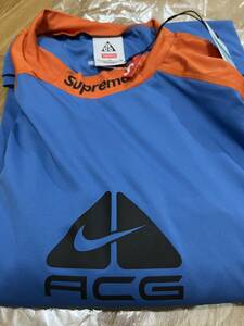 ○22AW 希少Supreme NIKE ACG JERSEY　XL 長袖　未使用新品